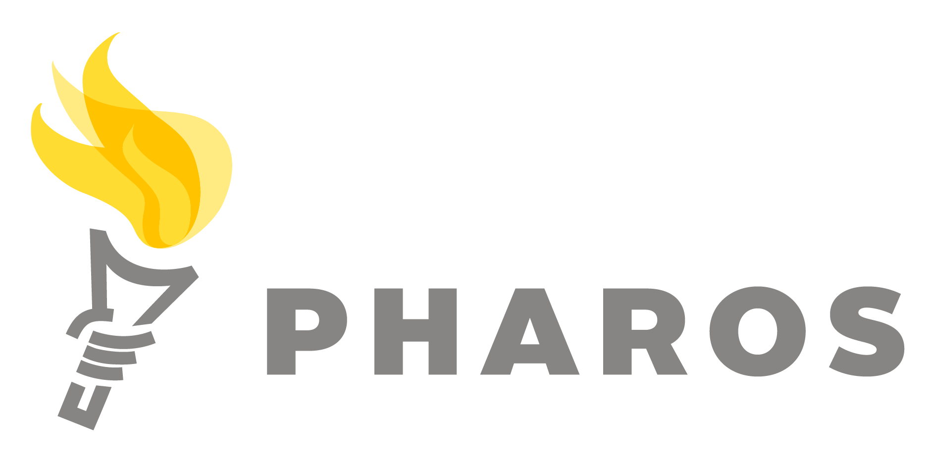 Pharos Logo - Horizontal - Medium Charcoal